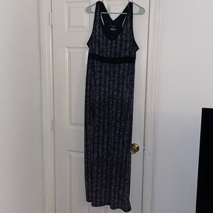Maxi dress with built in bra Tek Gear L